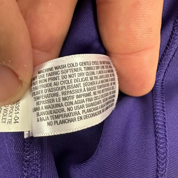 Old Navy Active Womens Short Sleeve Performance T-Shirt Retro Violet Size L - Picture 6 of 6